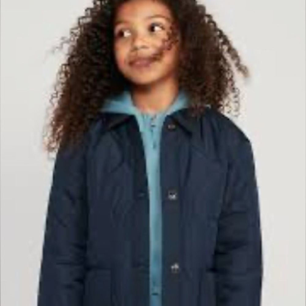 NWT OLD NAVY KIDS Navy Quilted Jacket